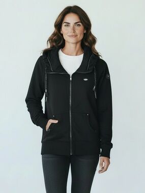 Ragwear women's sweat jacket NESKA PRINT ZIP ( VEGAN )